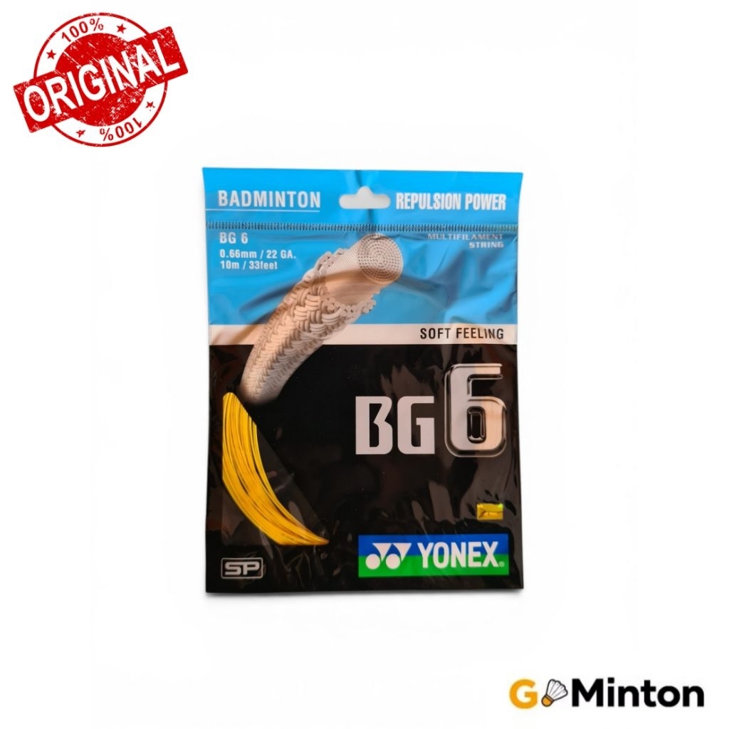 Senar Bg 6 Senar Raket Badminton