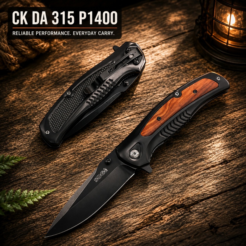 Pisau lipat, pisau saku, model SOG DA315