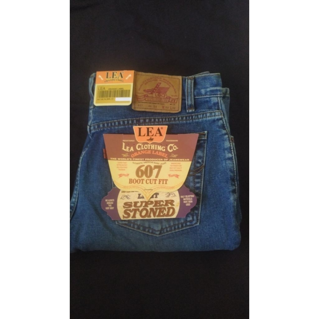 Celana Panjang LEA Jeans 607 - Bootcut Fit - Orange Label