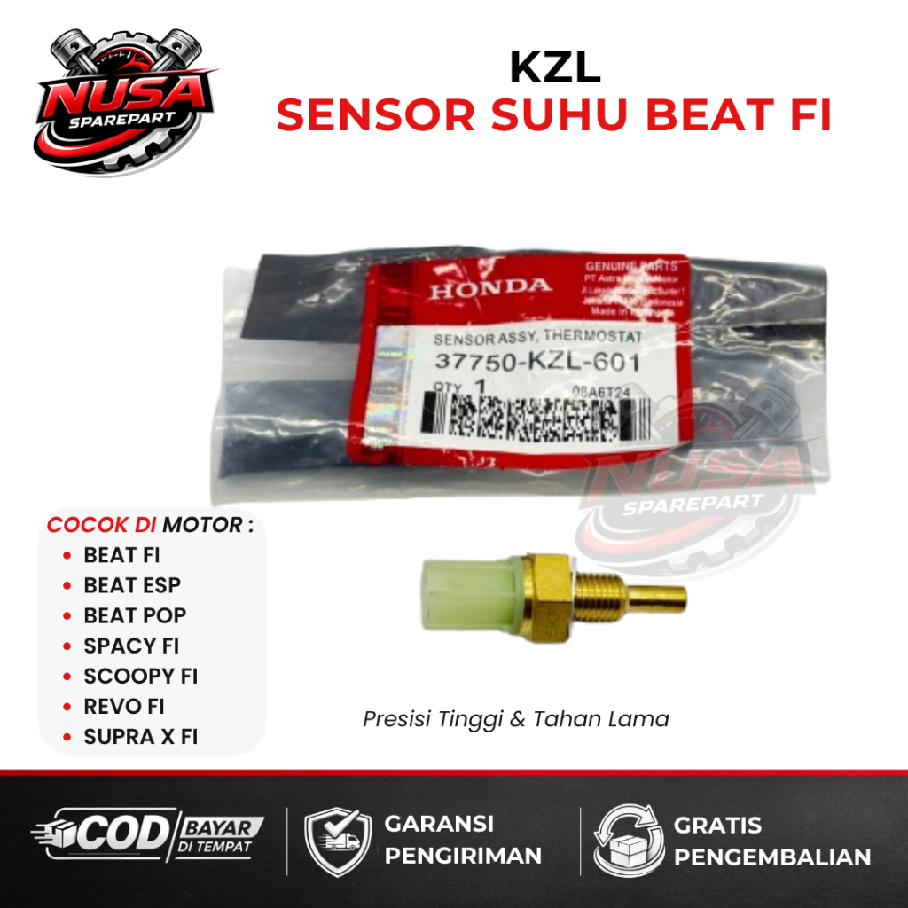 KZL SENSOR SUHU BEAT FI / THERMOSTAT BEAT ESP / EOT BEAT POP / SCOOPY SPACY REVO SUPRA X FI / SENSOR