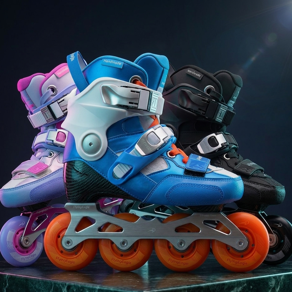 Sepatu Roda Inline Skate Flying Eagle New Drift JR Carbon