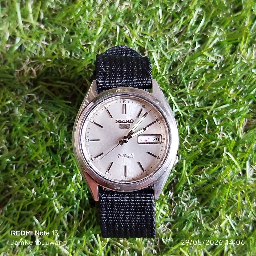 jam tangan pria bekas SEIKO 5 automatic