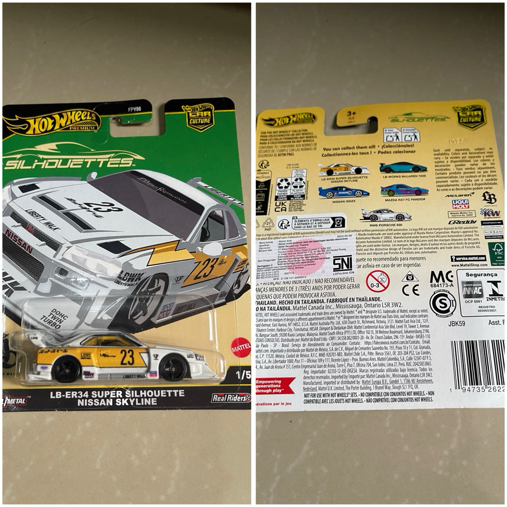 Hot wheels LB ER 34 Nissan Skyline
