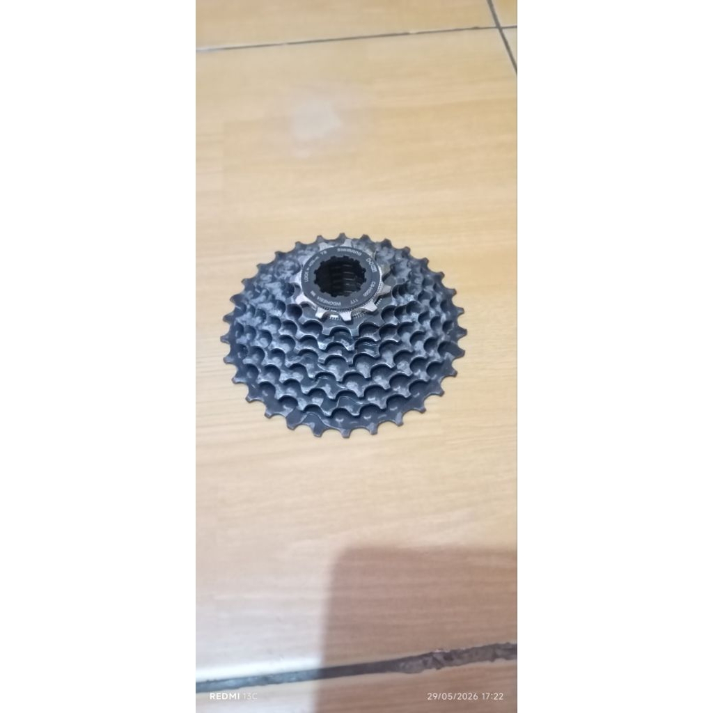 Sprocket Cassette Shimano 8 Speed (11-30T)