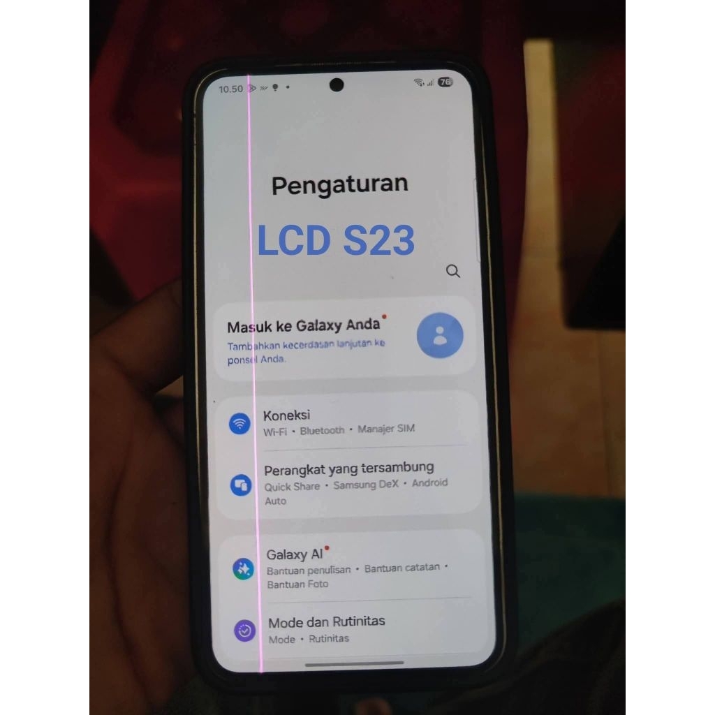 Lcd samsung S23 ori copotan normal