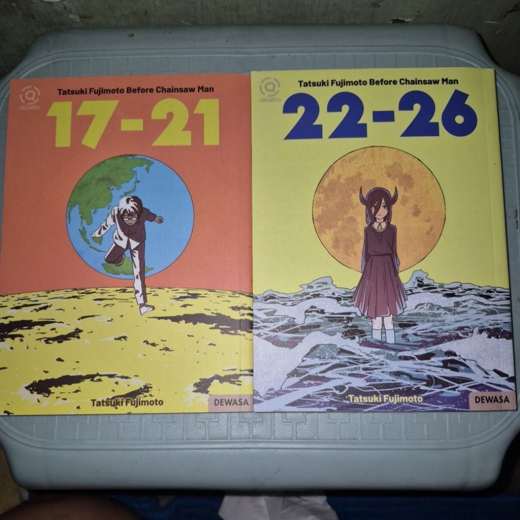komik 17-21 dan komik 22-26 - Tatsuki Fujimoto (preloved)