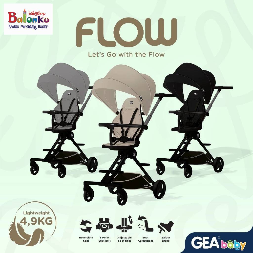 GEA Baby Rider Flow Foldable Stroller - Stroller Baby