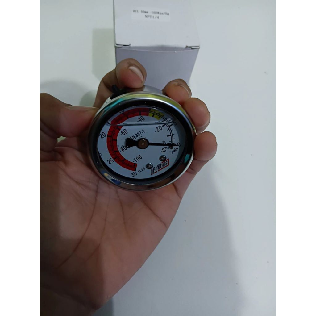 vacum gauge jarum indikator untuk bp filters