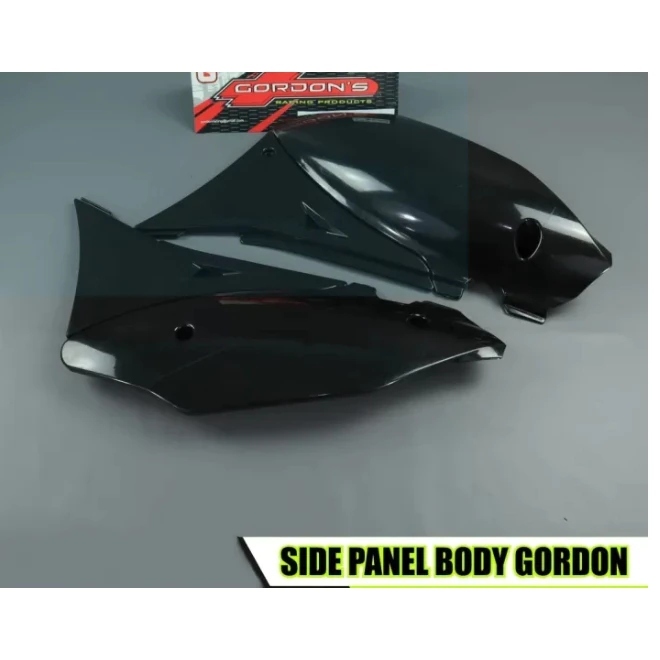 SIDE PANEL BODY KLX COVER BODY SAYAP SAMPING KLX BODY HITAM GORDON