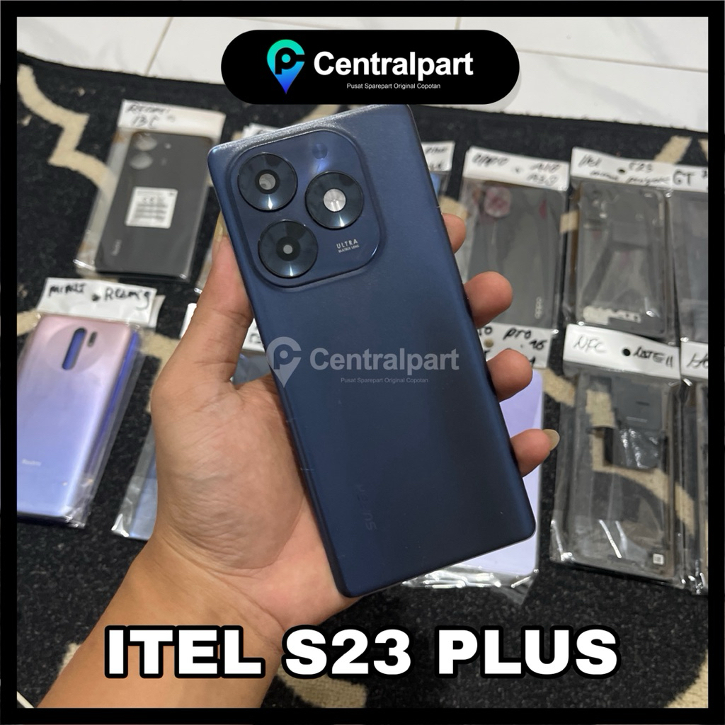 OBRAL BACKDOOR CASING ITEL S23 PLUS MINUSAN