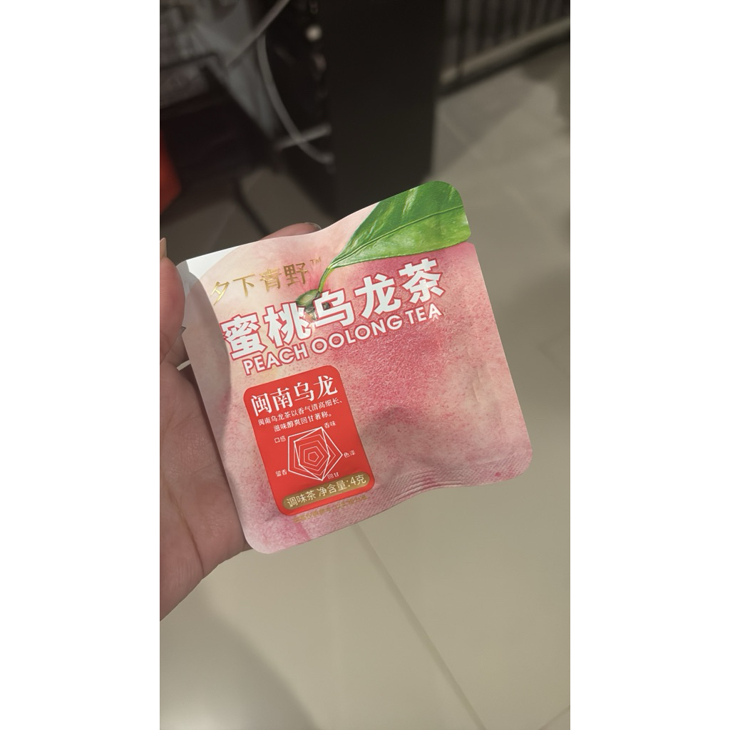 teh peach oolong