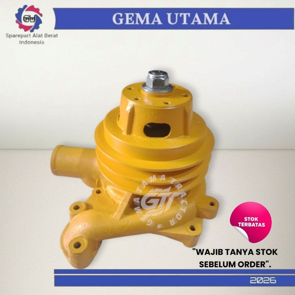 Water Pump WA350-3 Loader Komatsu/ Water Pump 6D108 untuk Loader Komatsu WA350-3