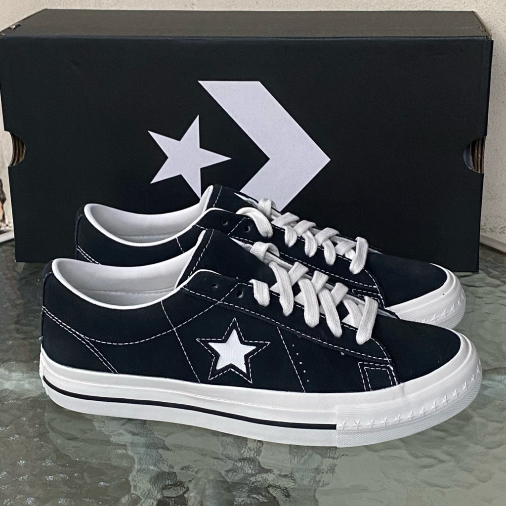 Sepatu One Star 95 Black White