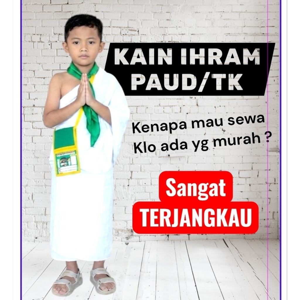 Kain Ihram Manasik TK / Paud