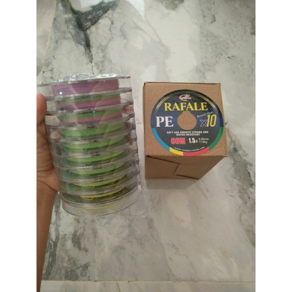 SENAR PANCING PE KYGWEN RAFALE MULTICOLOR X10 CONNECTING