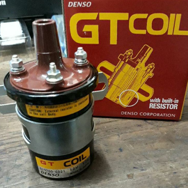 Koil Tabung Universal/ Ignition Coil Mobil Bensin T120/ L300/ Carry / Futura / Kijang merk NAP/ Diam