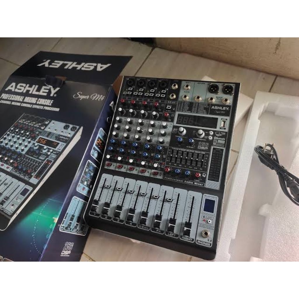 Mixer Ashley Super M 4 Compressor Miser Ashley 4 Channel Compressor