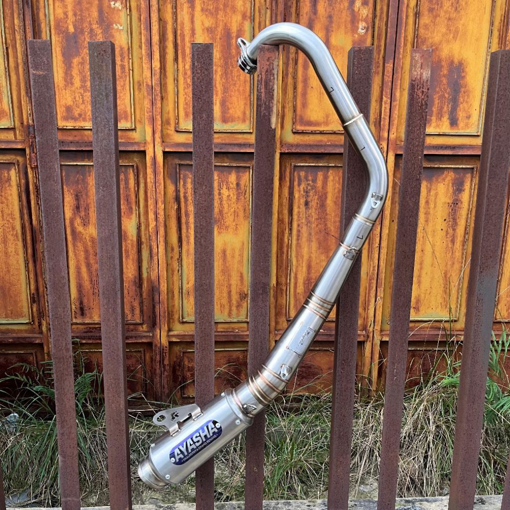 Knalpot Supermoto Herex Original AYASHA RACING MUFFLER