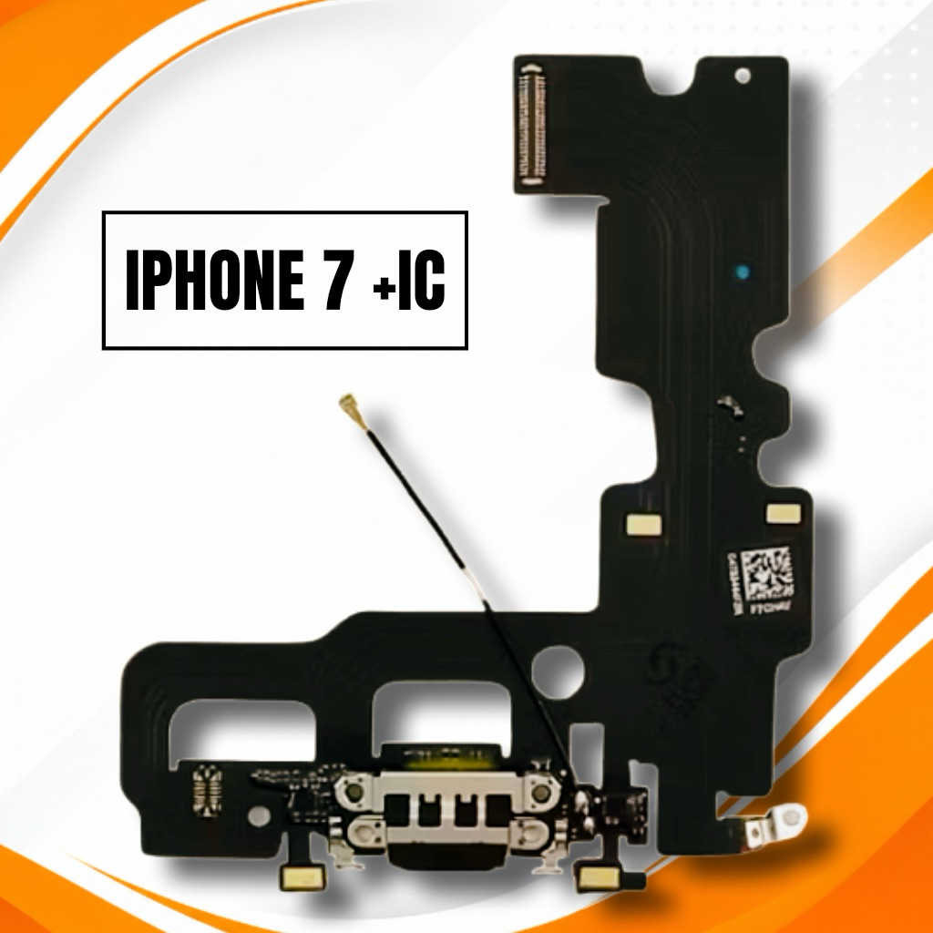 FLEXIBEL CAS/KONEKTOR CAS IPHONE 7 +IC