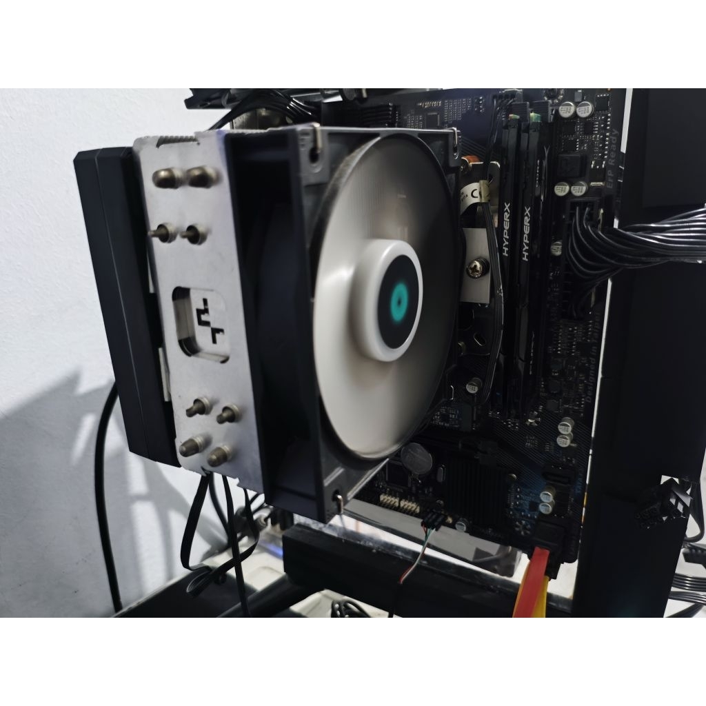paket mobo motherboard amd am4 gigabyte b350 + ram 12gb 3000mhz
