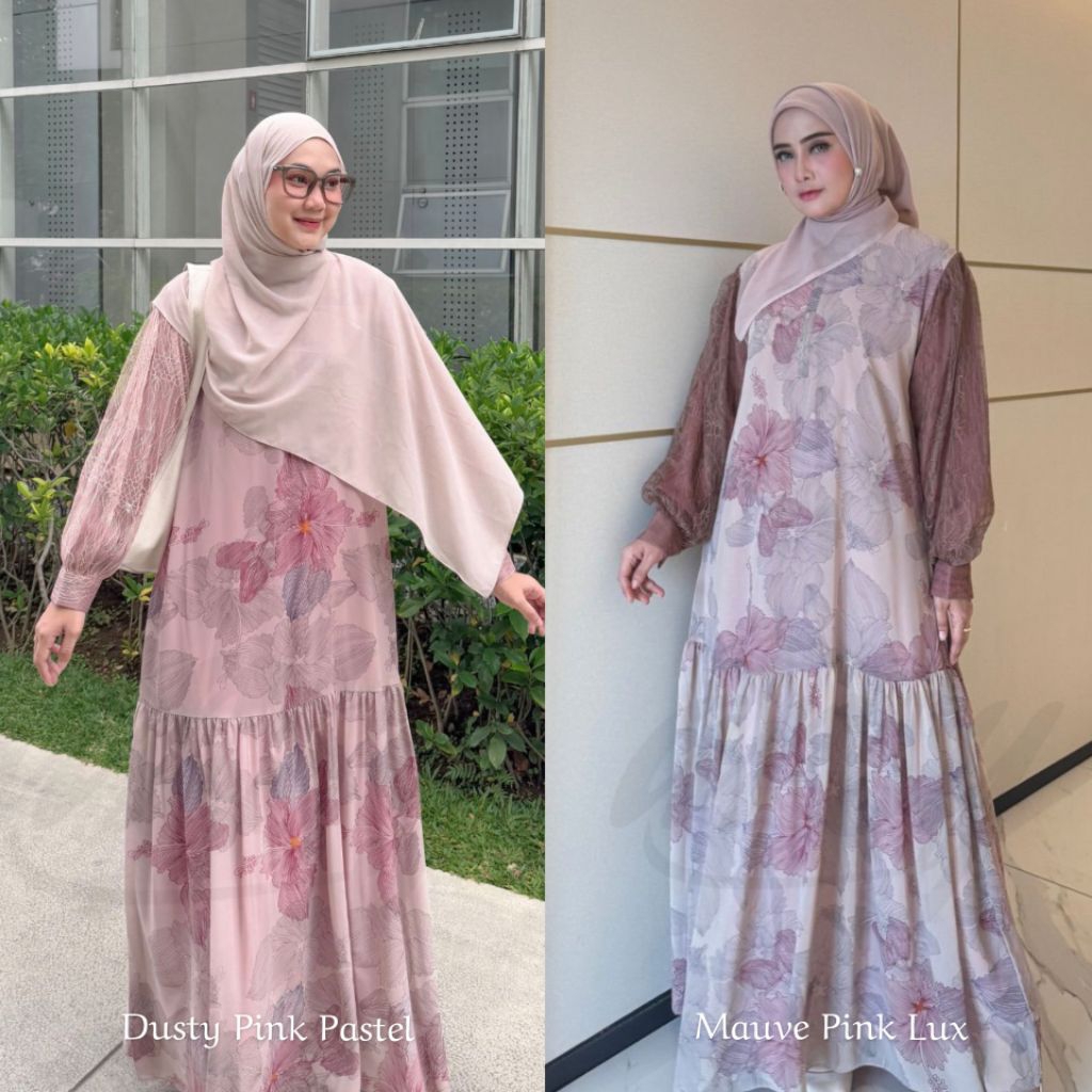 NADA DRESS BY ARSY (Dress Muslim Ala Fairytale) - hanaz hijab