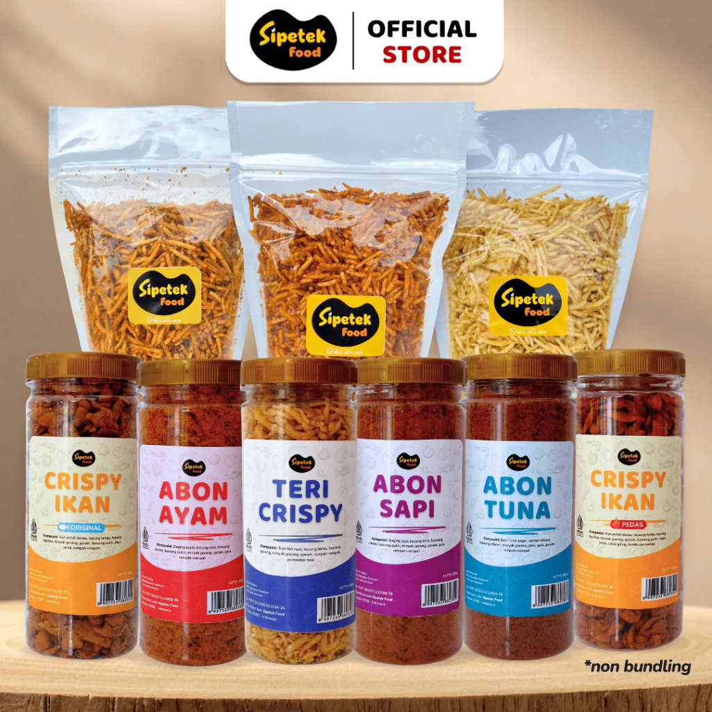 [INSTANT SAMPAI] Lauk Makan Praktis Siap Saji Sipetek Food [Pilih Same Day]