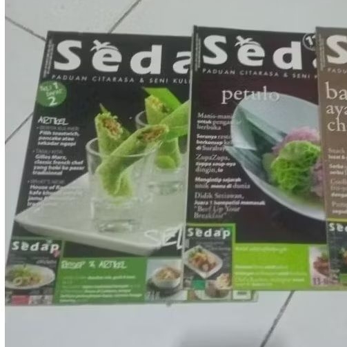 Majalah Sedap dan sedap pemula 15rb