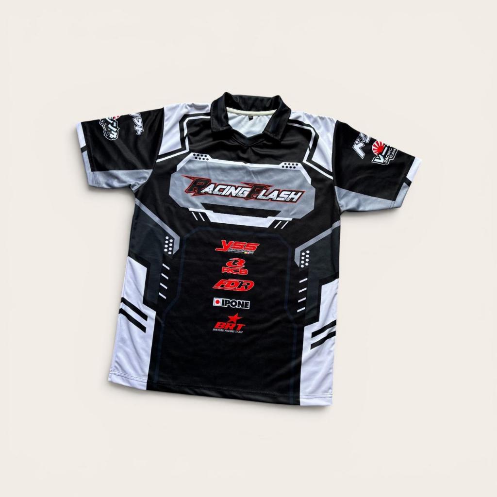 JERSEY RACING KERAH POLO JERSEY RACING FLASH