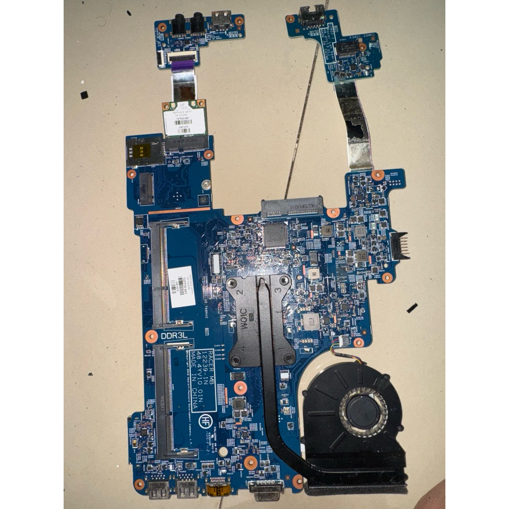 mainbord HP Probook 430 G1 core i5 gen4 mainbord normal