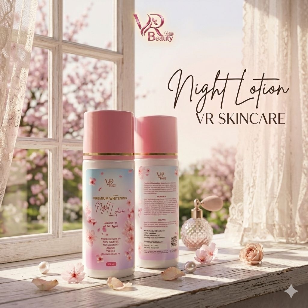 NIGHT LOTION SUPER WHITENING VR SKINCARE 100ML