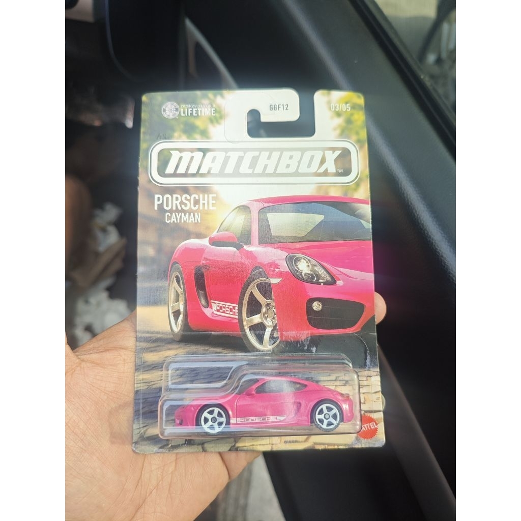 Matchbox Porsche Cayman Pink 2026