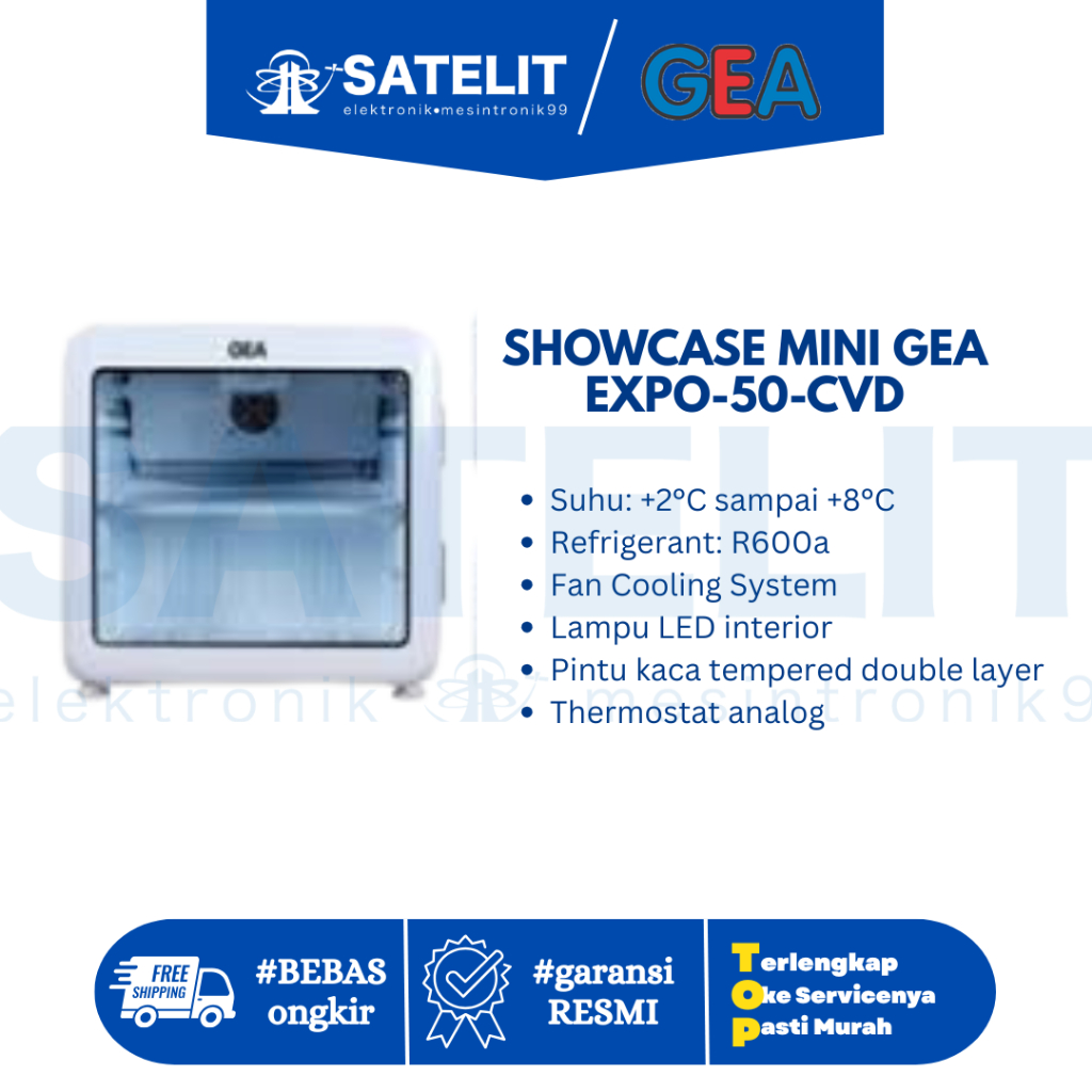 SHOWCASE MINI GEA EXPO-50 CVD