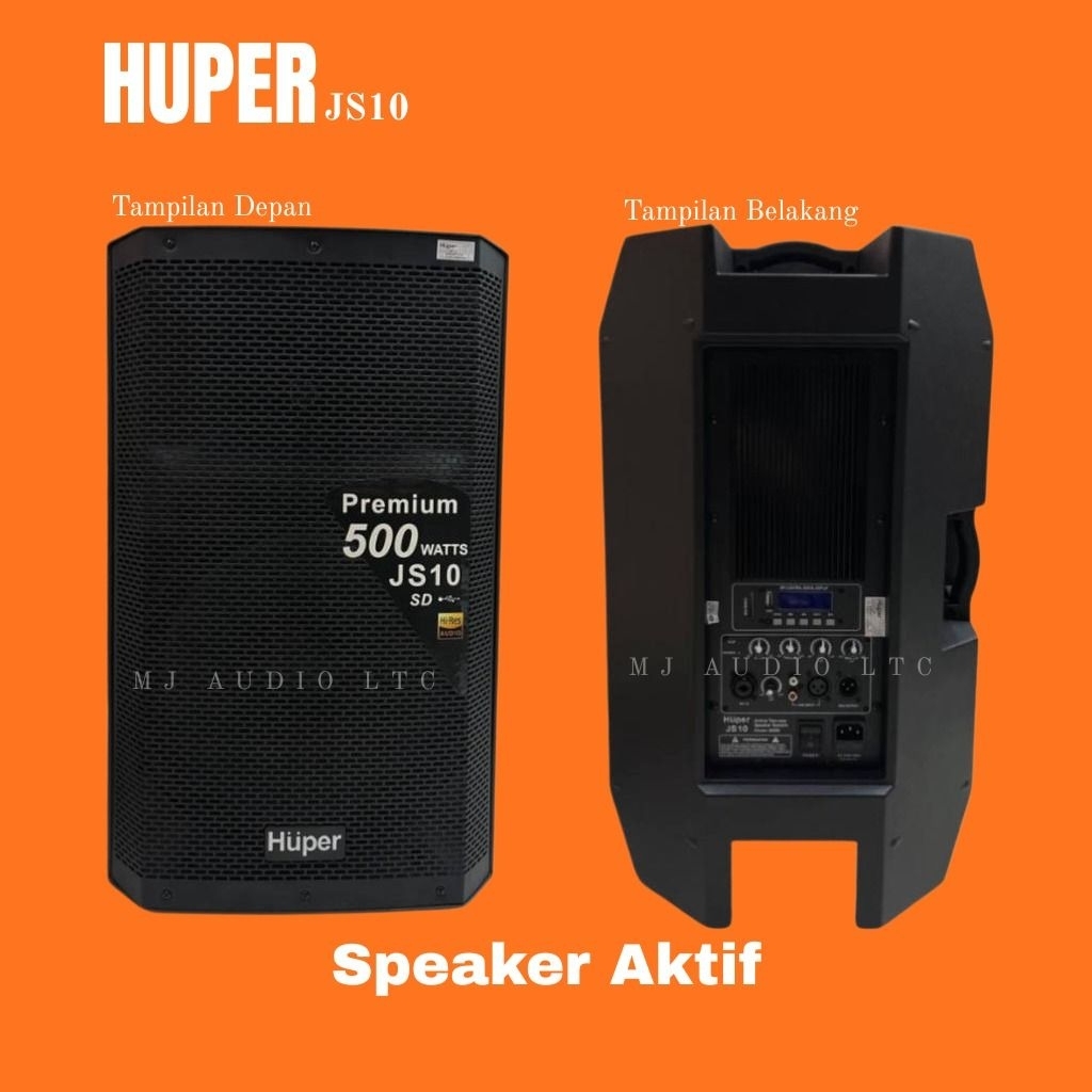 SPEAKER AKTIF HUPER JS-10 USB PREMIUM ORIGINAL