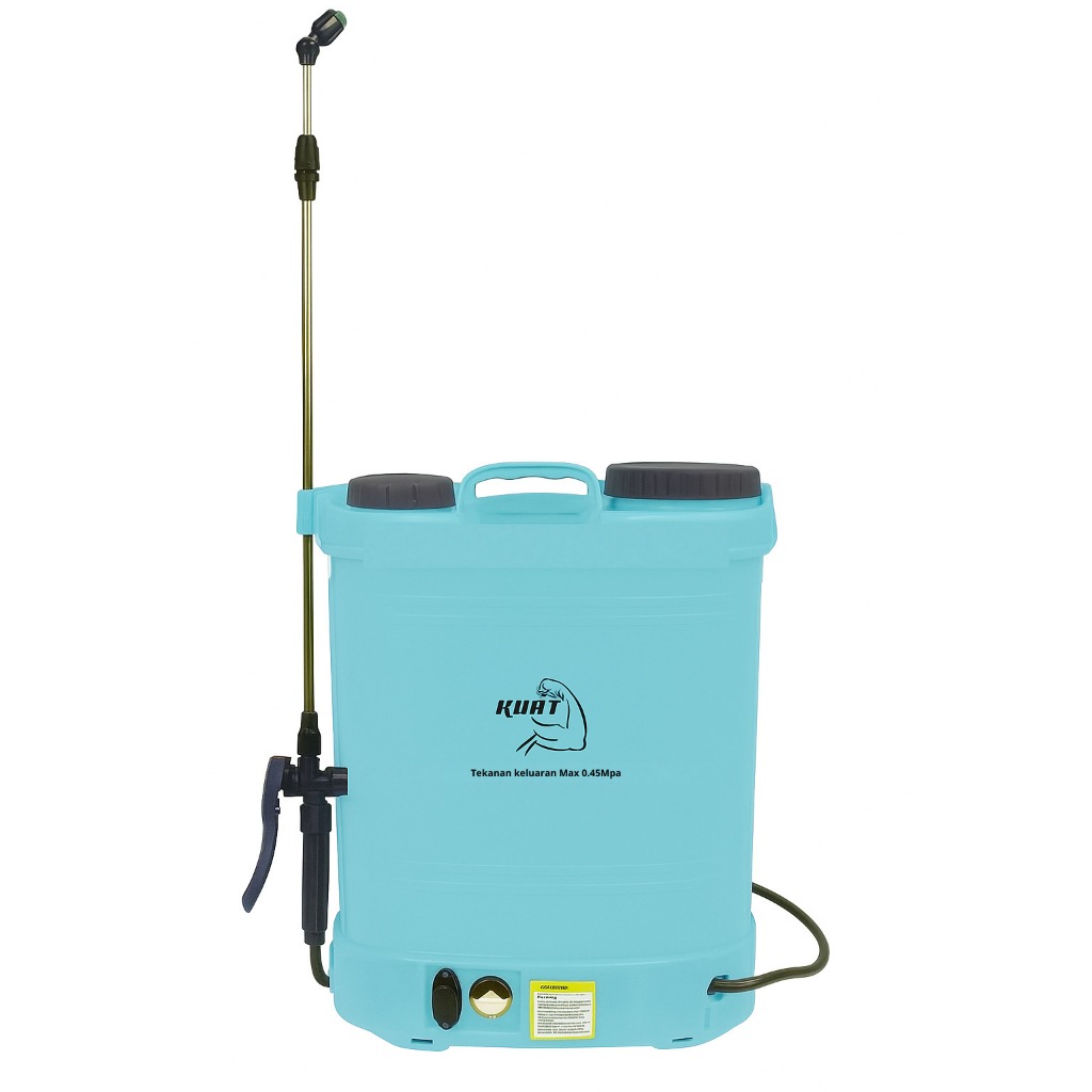 Sprayer Elektrik Lithium KUAT 16 Liter | Tangki Semprot Elektrik Baterai Lithium 12V 8Ah Alat Sempro