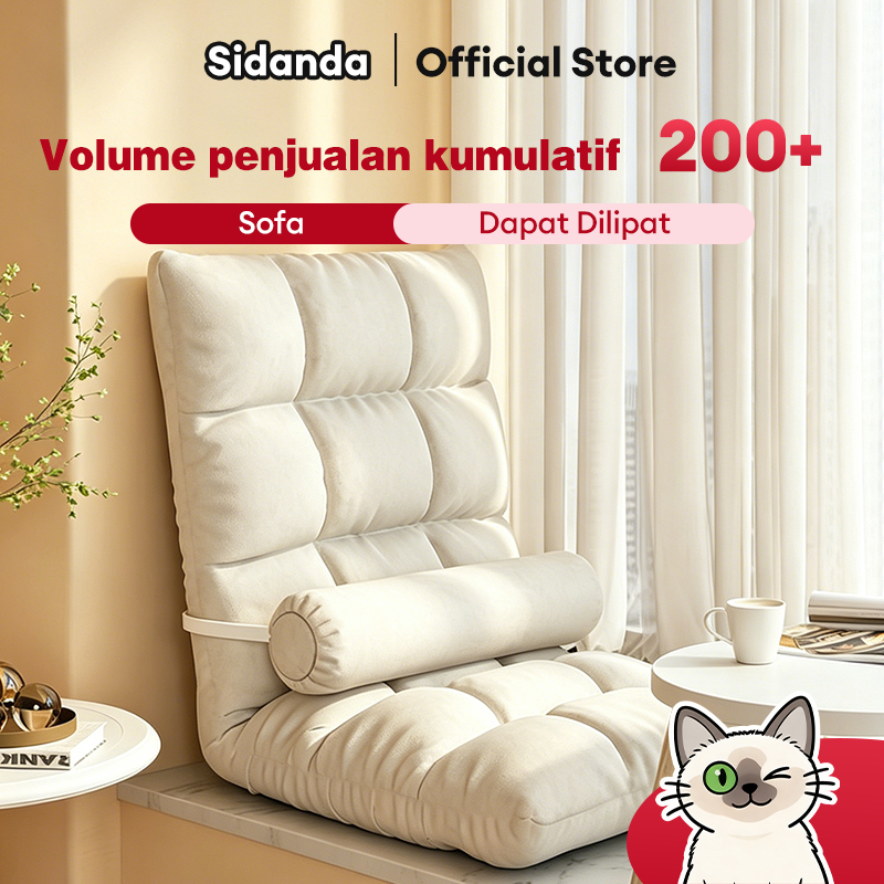 Sidanda Kursi Sofa Lesehan Lipat Kursi Lesehan Lipat Jumbo Kursi Lantai Minimalis
