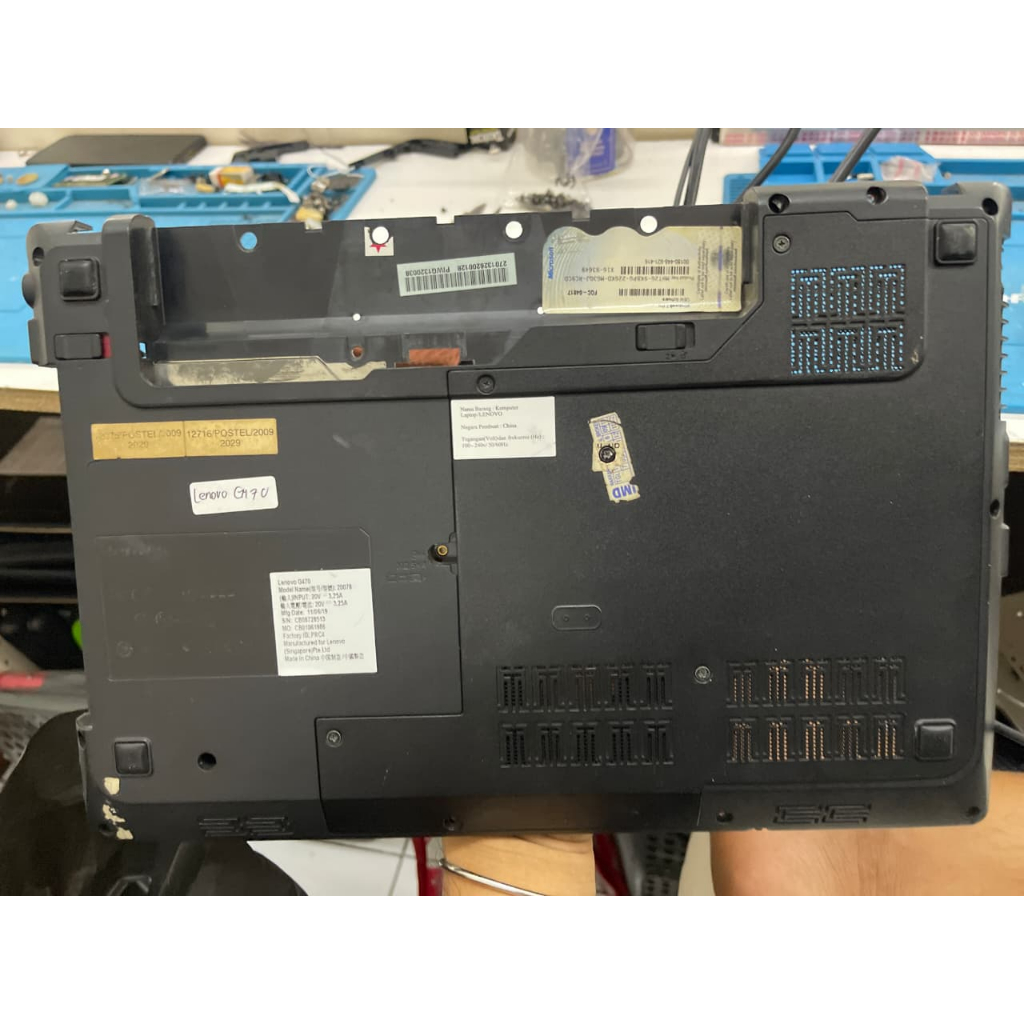 Casing Bawah Lenovo G470 Bottom Case Laptop