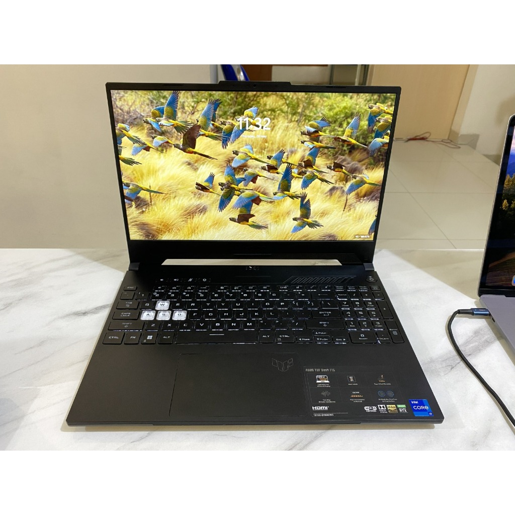 ASUS TUF DASH F15 FX517ZE INTEL CORE I7-12650H RAM 16GB SSD 512GB RTX 3050 TI 4GB
