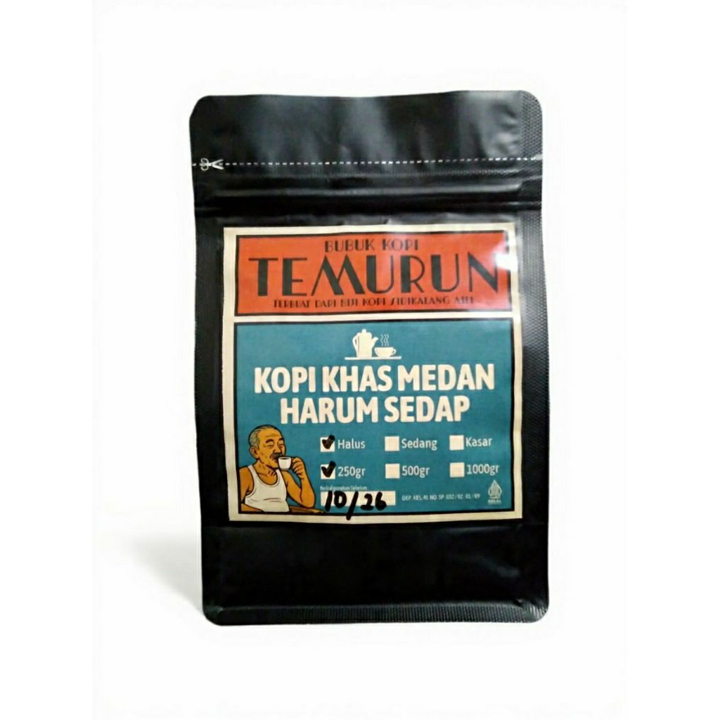 Kopi Sidikalang Bubuk Kopi KHAS Medan Kopi Tubruk MEDAN 500gr