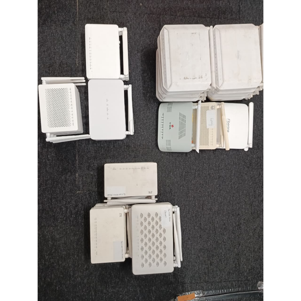 XPON ONT GPON EPON F660 F680A F670L HUAWEI V-SOL FIBERHOME HG6243C F673AV9 PORT BIRU