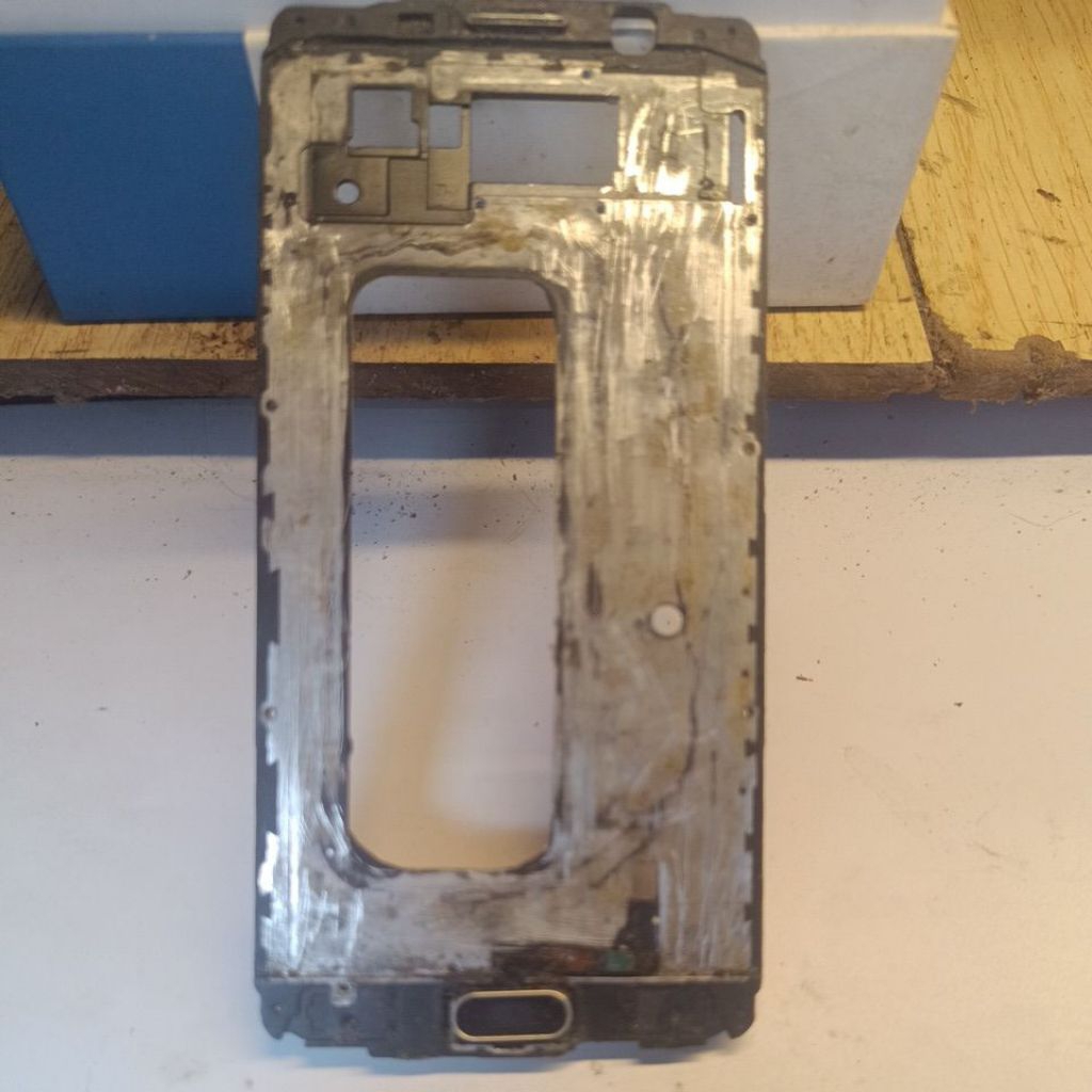 Frame LCD/Tatakan LCD Plus Flexible Cas Samsung A5-2016  Ori CopotanFullset