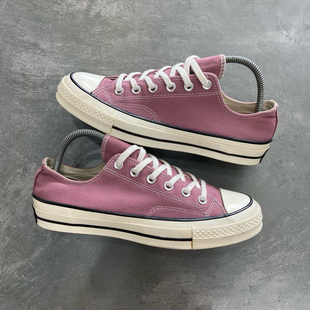 [Size 40] Rare Converse Chuck Taylor All Star 70S Vintage Canvas Low ‘Pink Aura’ (172957C) Second Or