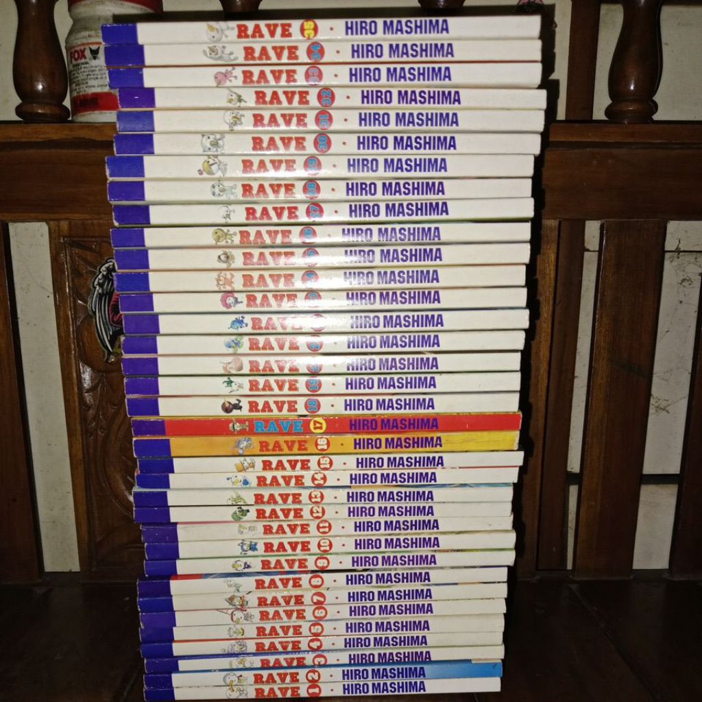 KOMIK RAVE - HIRO MASHIMA SET