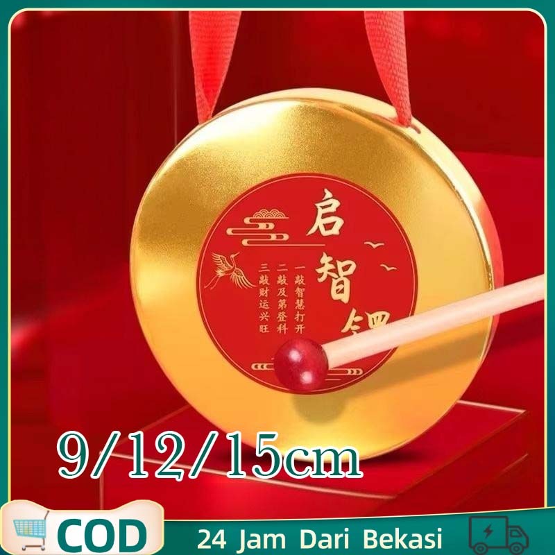 Gong Tangan Anak Gong Tangan Perunggu Gong Luo Kuningan Gong Hiburan Anak Mini Premium Alat Musik Go