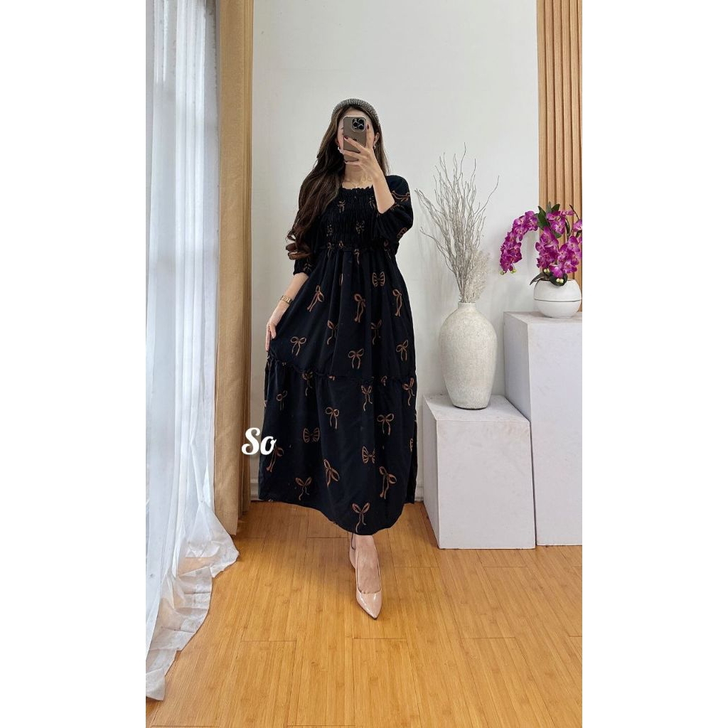 DRESS SMOK PITA - DRESS SMOK TERBARU