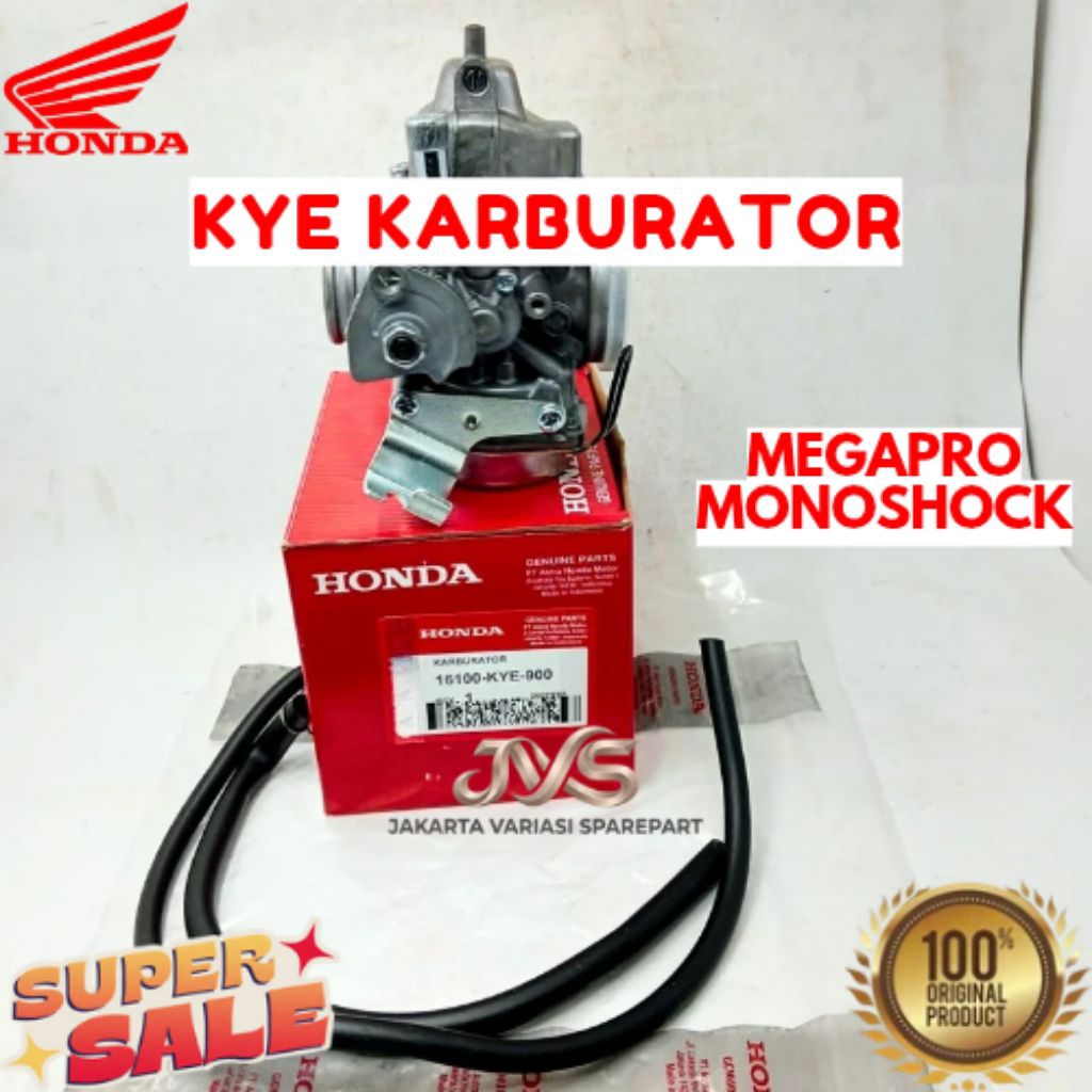 KARBURATOR KODE KYE, KARBURATOR MEGAPRO MONOSHOCK
