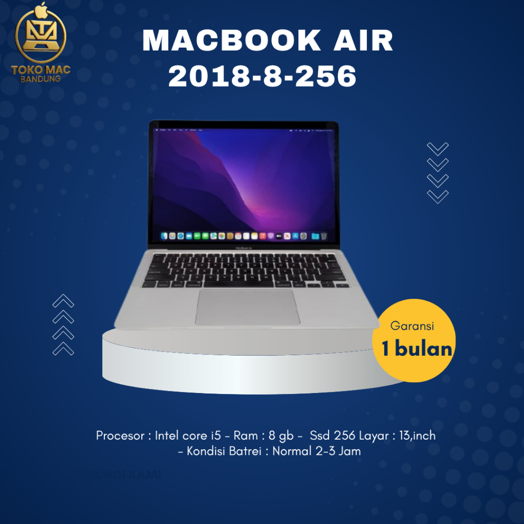 MACBOOK AIR 2018-8-256
