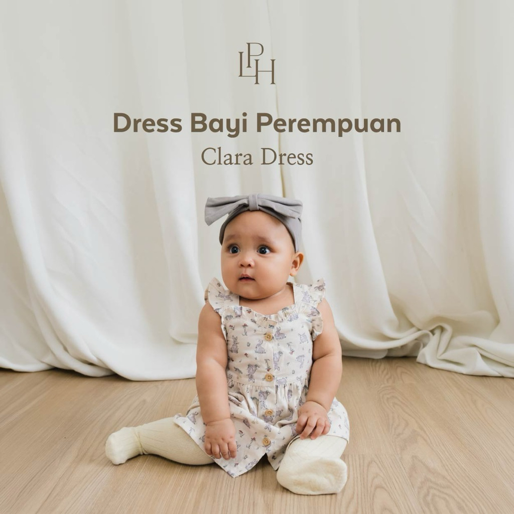 Makassar LPH Clara Dress | Dress Bayi