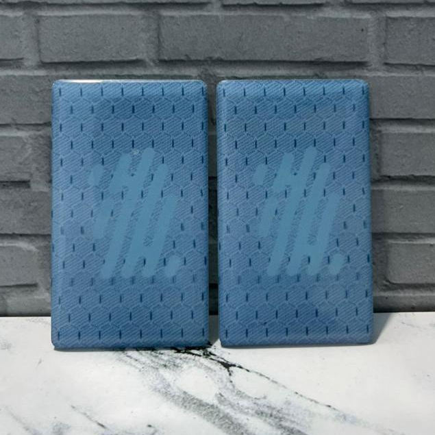(Po) Acrylic Printing Uv Backdoor R234 Design Crbn Pattern Ice Blue Logo