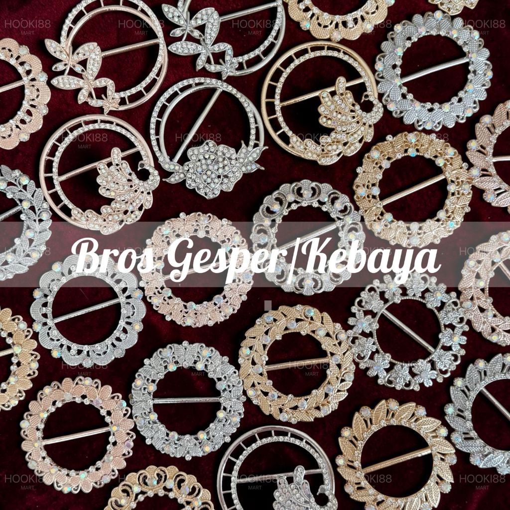 [ PREMIUM ] 7CM BROS RING GESPER / BROS JILBAB RING / BROS KEBAYA ROK LILIT