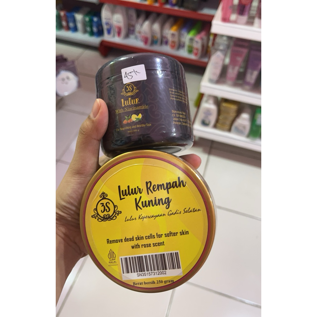 3s lulur hitam / lulur rempah